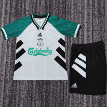 1993/1995 LFC Away Retro Kids Soccer Jersey