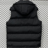 2026/27 NK x AIR Black Cotton Vest Jacket J5502 黑色带帽