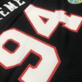 Supreme X Nike NBA Black Jerseys Hot Pressed