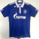2010/11 Schalke 04 Home Blue Retro Soccer Jersey