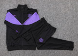 2025/26 BA Black Kids Jacket Tracksuit