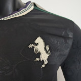 2025/26 JUV Third Black Player Version Long Sleeve Soccer Jersey