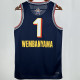 2025 ALL-STAR WEMBANYAMA #1 Dark Blue NBA Jerseys