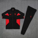 2025/26 AC Black Jacket Tracksuit
