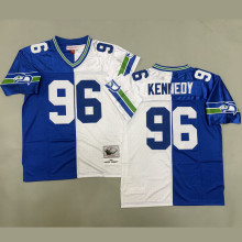 KENNEDY #96 Men's Seattle Seahawks Retro NFL Jersey 海鹰