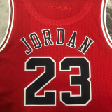 Bulls JORDAN #23 Retro Red NBA Girl Jersey