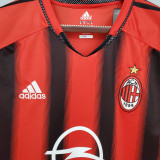 2004/2005 AC Milan Home Retro Soccer Jersey (All Patch 全臂章)