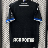 2025/26 AJ Auxerre Away Black Fans Soccer Jersey