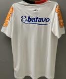 2010 Flamengo Away White Retro Soccer Jersey