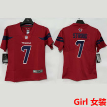 STROUD #7 Houston Texans Girl NFL Jersey 德州人