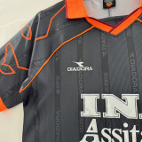 1999/2000 Roma Third Black Retro Soccer Jersey
