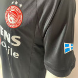 2004/05 Olympiacos Away Blalck Retro Soccer Jersey 奥林匹亚科斯