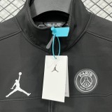 2026/27 PSG Jordan Black Outdoor Jacket #立领RK901  不带帽