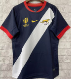 2023 Argentina RUGBY WORLD CUP Away Black Rugby Jersey  阿根廷