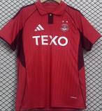 2025/26 Aberdeen Home Red Fans Jersey 阿伯丁/ 阿拉丁