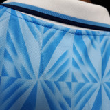 1991/1992 Lazio Home Blue Retro Soccer Jersey