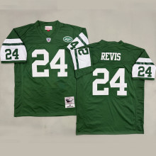 REVIS #24 Men's New York Jets Retro NFL Jersey 喷气机