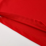 2025 Ad~  Red Training Jersey(A Set)