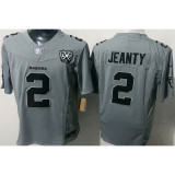 JEANTY #2 Men's Las Vegas Raiders NFL Jersey 突袭者   (3代）
