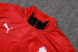 2026/27 AC Red Kids Sweater Tracksuit