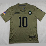 LOVE #10 Men's Green Bay Packers NFL Jersey 包装工