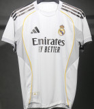 2025/26 RM Home White Player Version Soccer Jersey