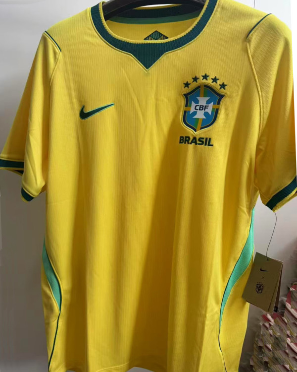 2026/27 Brazil 1:1 Quality Home Yellow Fans Soccer Jersey