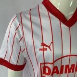 1986/87 1. FC Köln Home White Retro Soccer Jersey