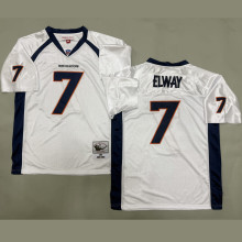 ELWAY #7 Men's Denver Broncos Retro NFL Jersey 野马