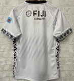 2025/26 Fiji Home White Rugby Jersey 斐济