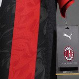 2025/26 AC Milan Home Player Version Soccer Jersey