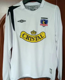 2006 Colo-Colo Home White Retro Long Sleeve Jersey