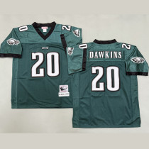 DAWKINS #20 Men's Philadelphia Eagles Retro NFL Jersey 老鹰