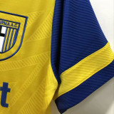 1993/95 Parma Home Yellow Retro Soccer Jersey