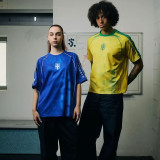 o fenomeno #9 Brazil Blue Special Edition Retro Style Fans Jersey