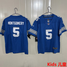 MONTGOMERY #5 Detroit Lions Kids NFL Jersey 雄狮