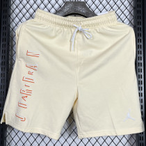 2025 Jordan Beige Pure Cotton Fabric Casual Short Pants M006