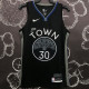 Warriors CURRY #30 Black Grey NBA Jerseys