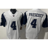 PRESCOTT #4 Men's Dallas Cowboys NFL Jersey 牛仔   (3代）