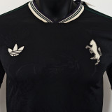 2025/26 JUV Third Black Player Version Long Sleeve Soccer Jersey