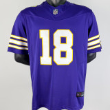 JEFFERSON #18 Men's Minnesota Vikings NFL Jersey 维京人