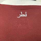 2026/27 Qatar Home Red Player Version Soccer Jersey