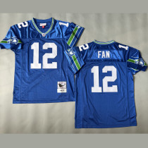 FAN #12 Men's Seattle Seahawks Retro NFL Jersey 海鹰