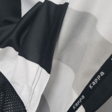 1997/98 JUV Home Retro Fans Soccer Jersey 带左胸前三色盾