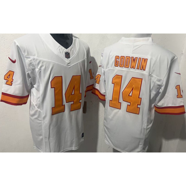 GODWIN #14 Men's Tampa Bay Buccaneers NFL Jersey 海盗队  (3代）
