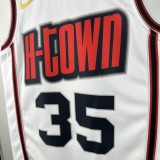Rockets DURANT #35 White City Edition NBA Jerseys