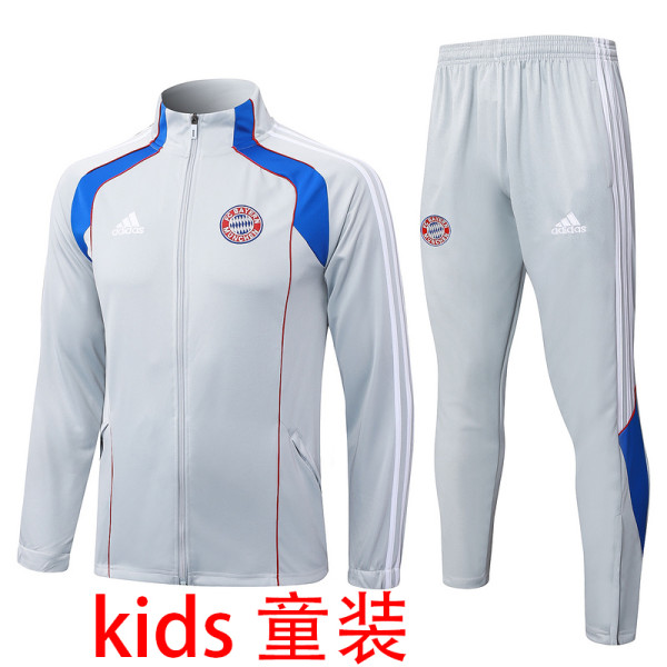 2025/26 BFC Light Gray Kids Jacket Tracksuit