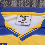 1998/1999 Parma Home Retro Kids Soccer Jersey