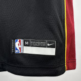 2024/25 Miami Heat WADE #3 Black Kids NBA Jersey