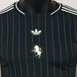 2025/26 JUV Black Retro Style Player Version Soccer Jersey